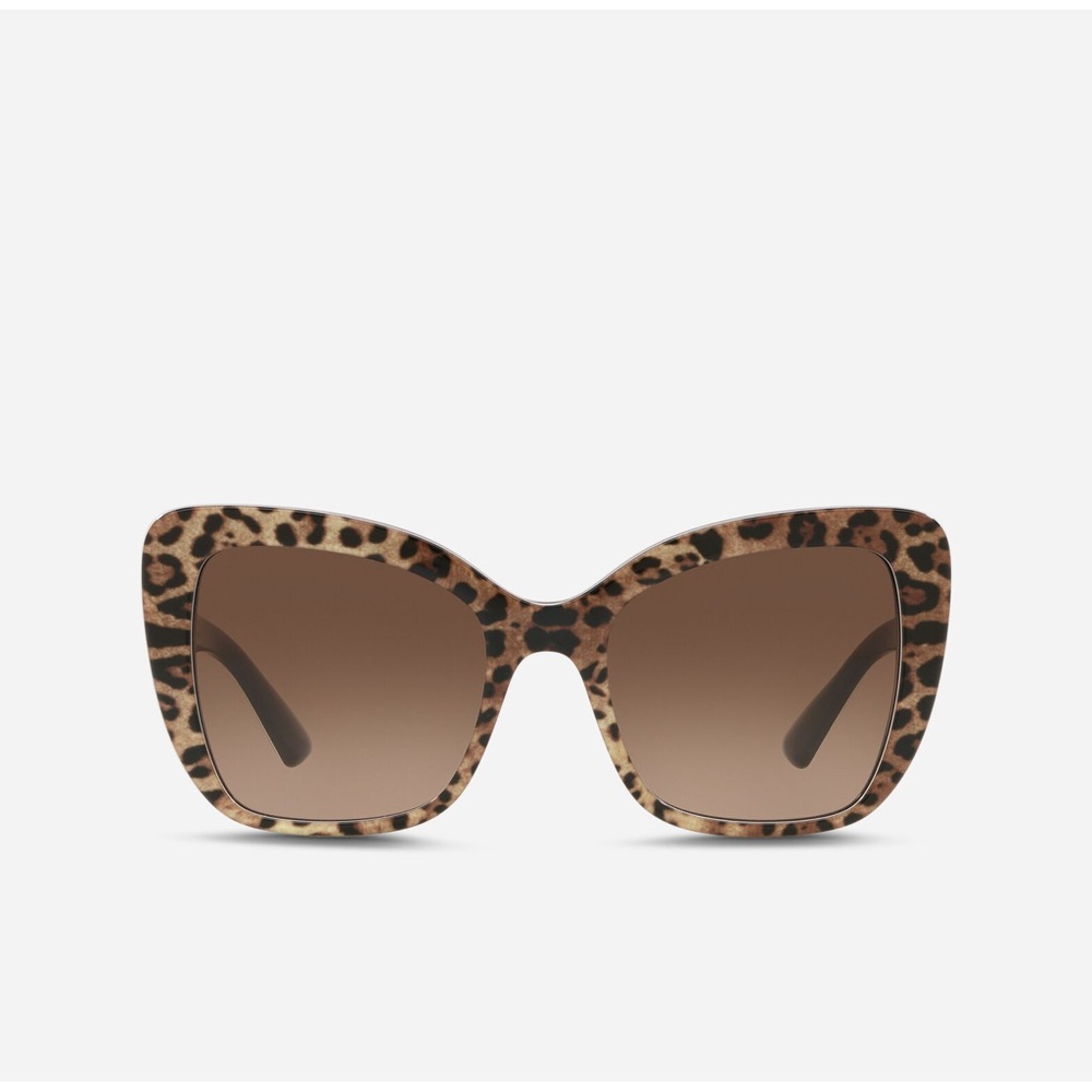 DOLCE & GABBANA Leopard Print Sunglasses - Picture 4 of 15